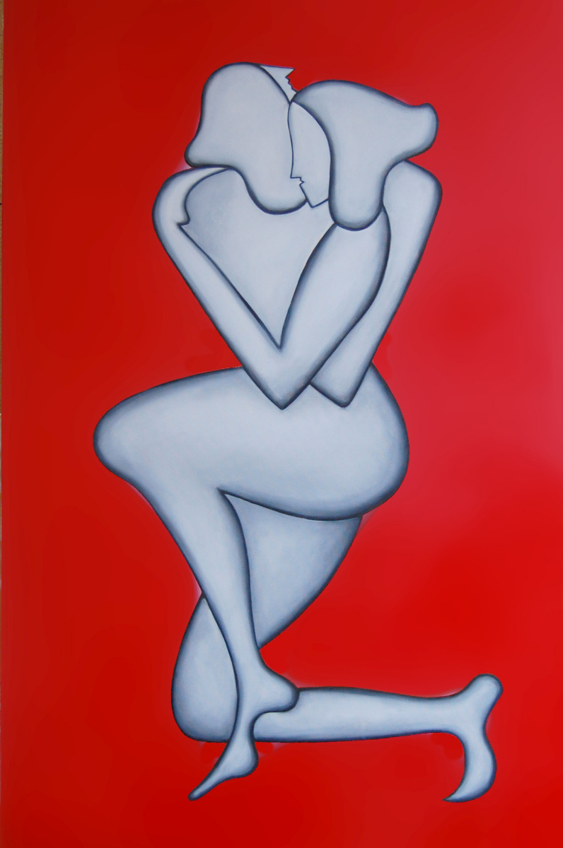 Станислав. Lovers.2009. canvas,oil 120х80