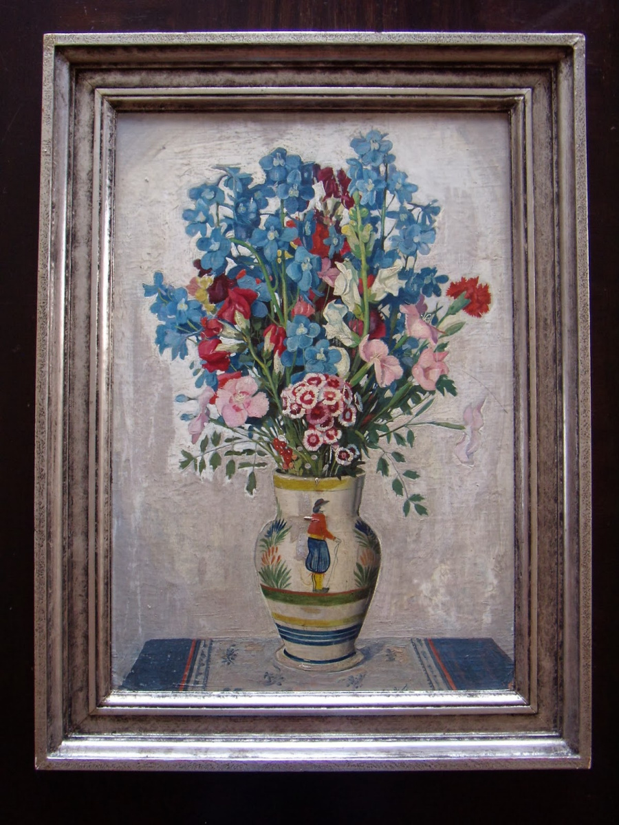 Ulrik Hendriksen. Still life with flowers.