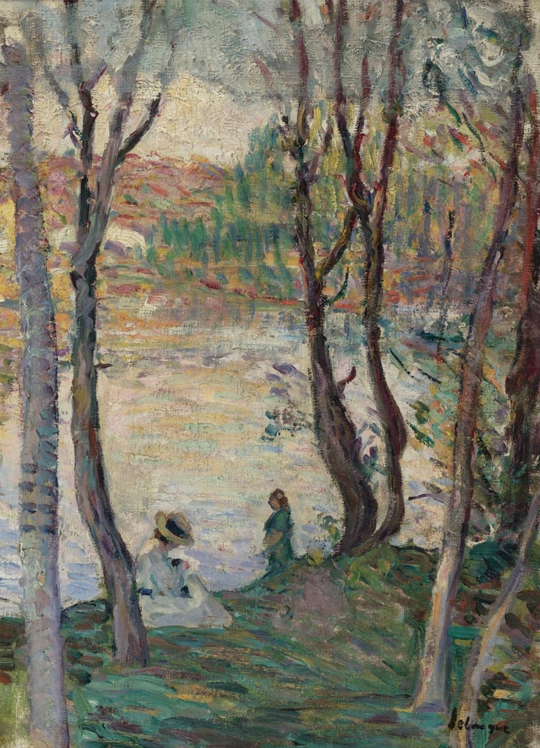 Henri Lebasque. On the river