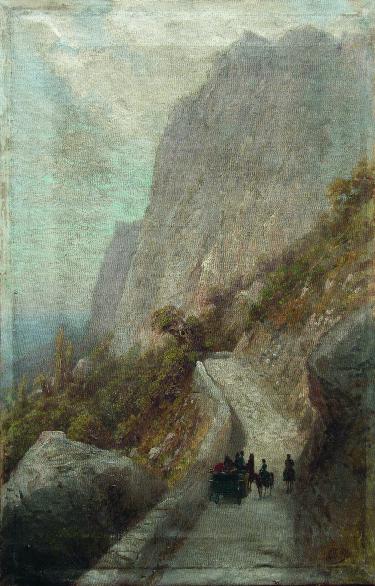 Lev Feliksovich Lagorio. Paesaggio di montagna