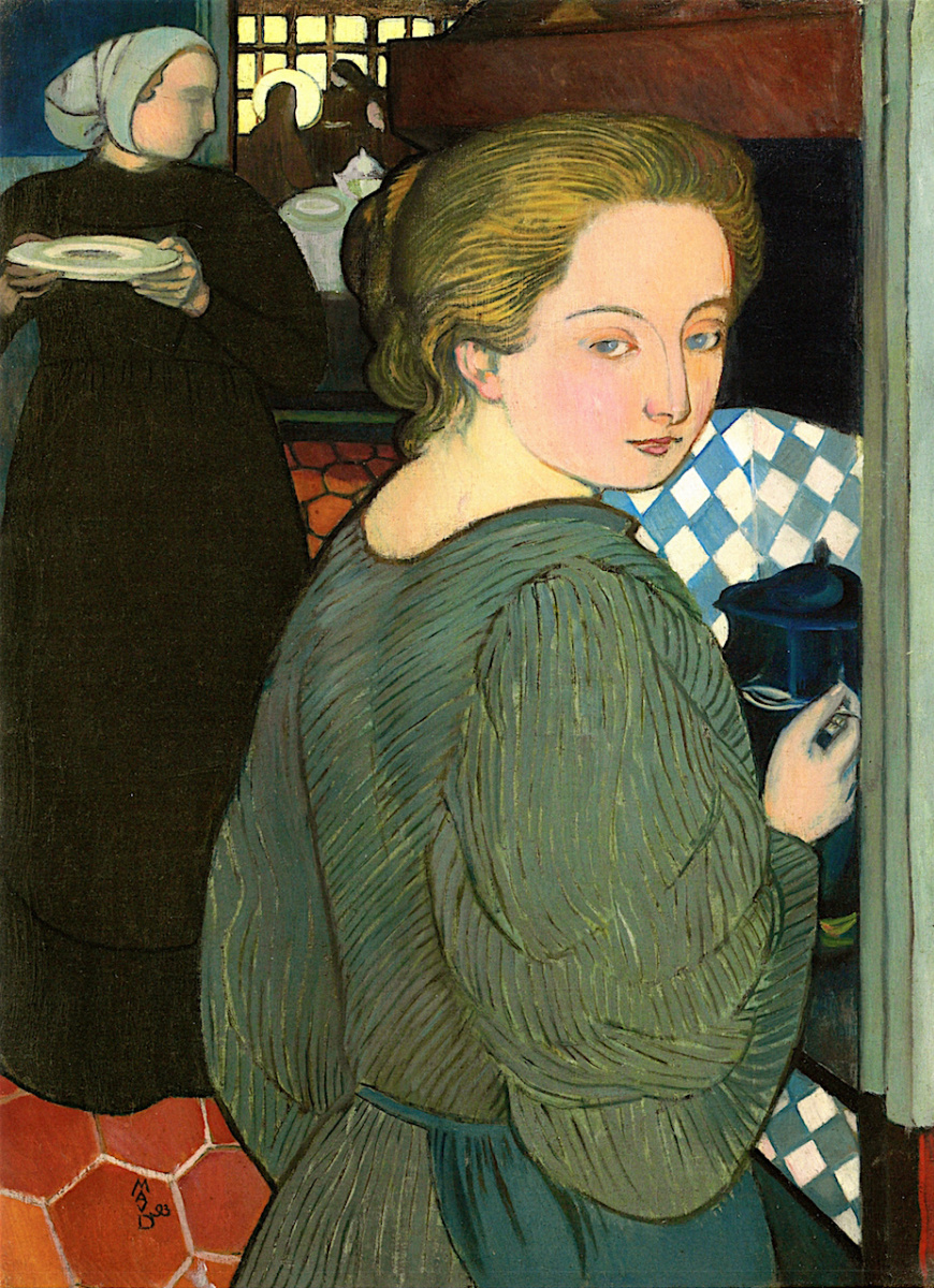 Maurice Denis. The woman at the stove