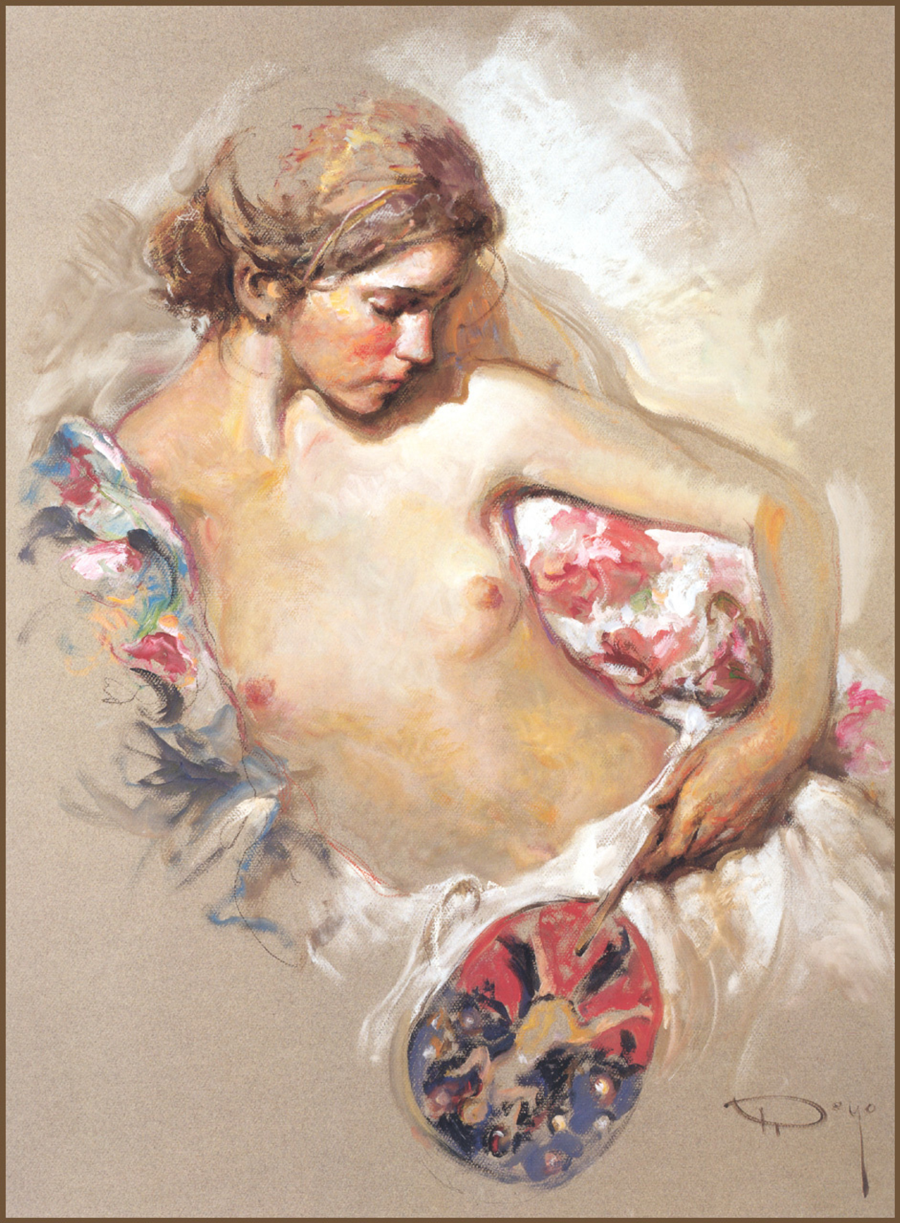 Jose Royo Durmiendo chica desnuda: Descripción de la obra | Arthive