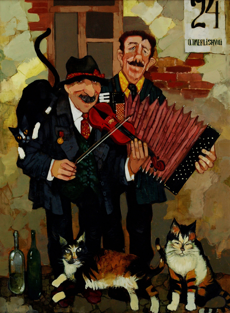 Otar Imerlishvili. Musicians