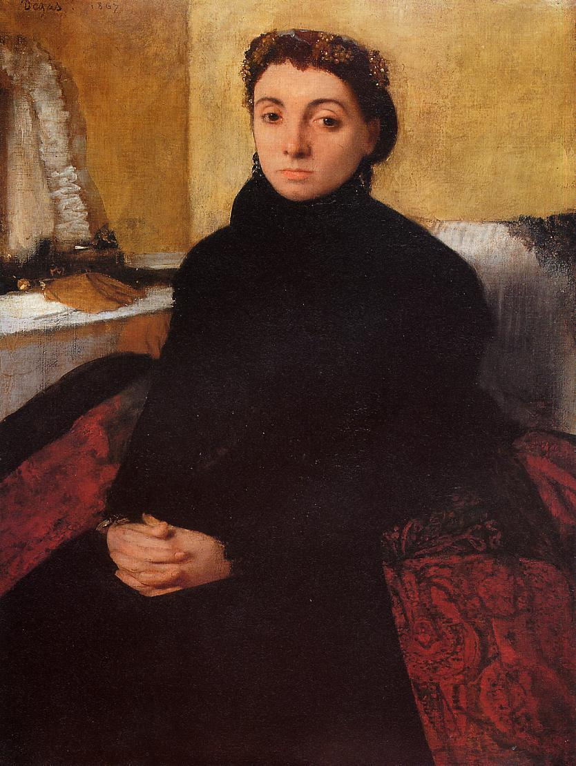 Edgar Degas. Josephine Goelen