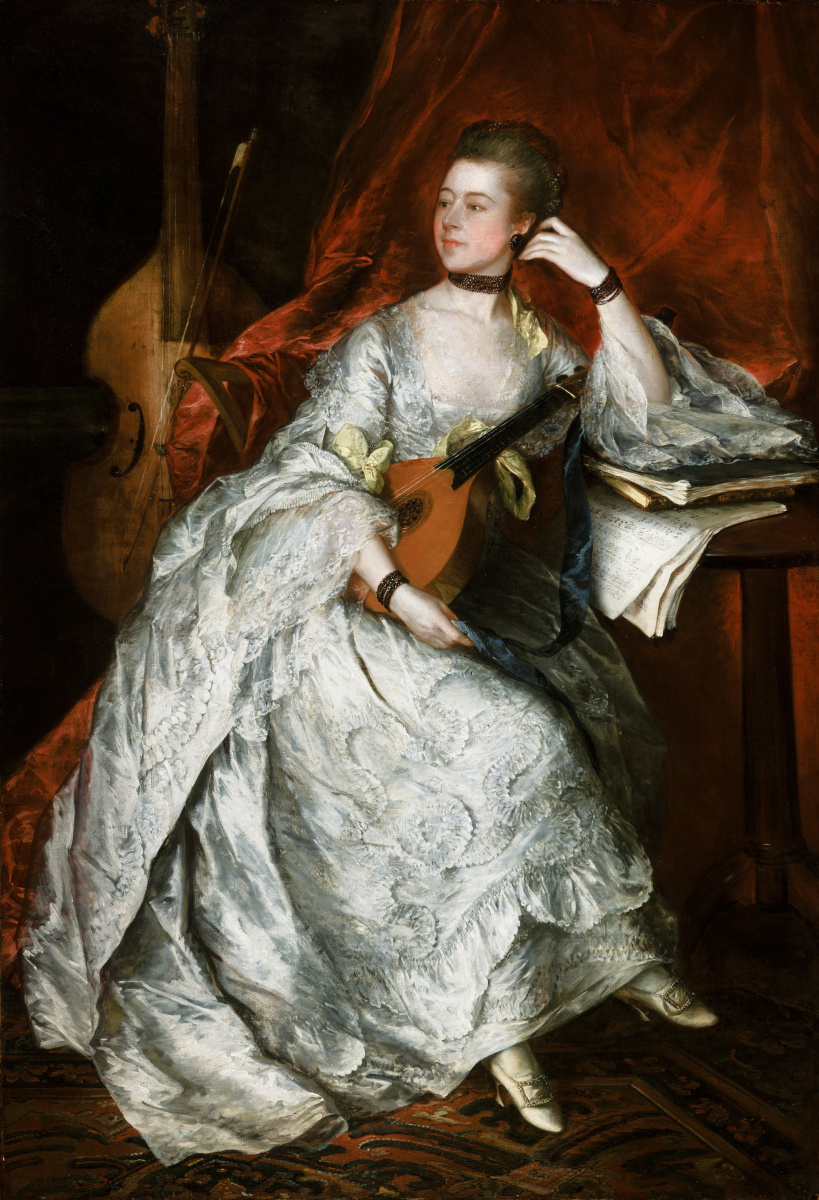 Thomas Gainsborough. Ann Ford (later Mrs. Philip Thickness)