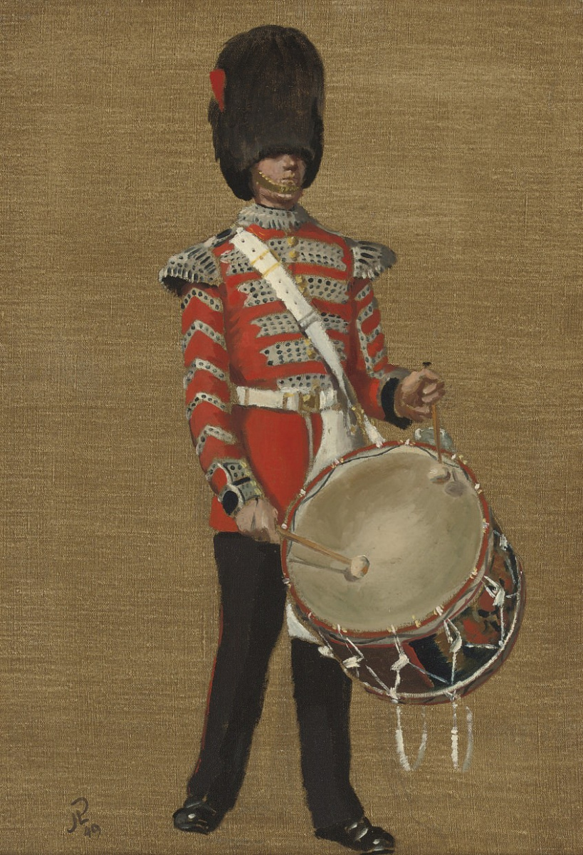 John Loftus Lee-Pemberton. Royal Guard Drummer