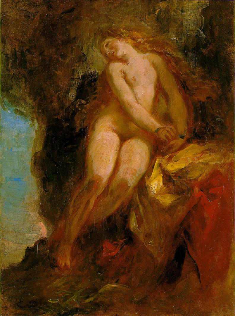 Eugene Delacroix. Andromeda