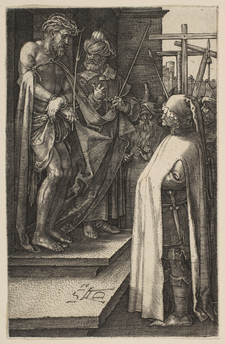 Albrecht Dürer. "Behold the man". From the cycle "the passion of the Christ"