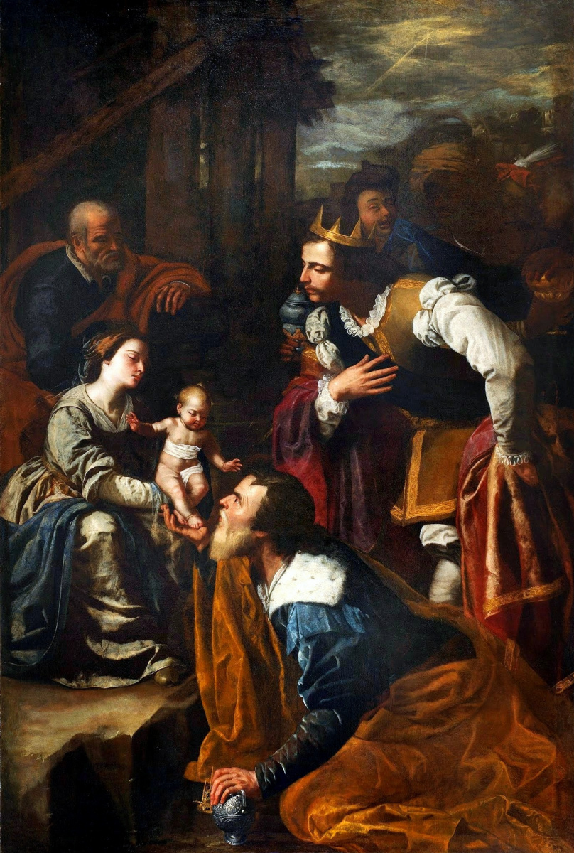 Artemisia Gentileschi. Adoration of the Magi