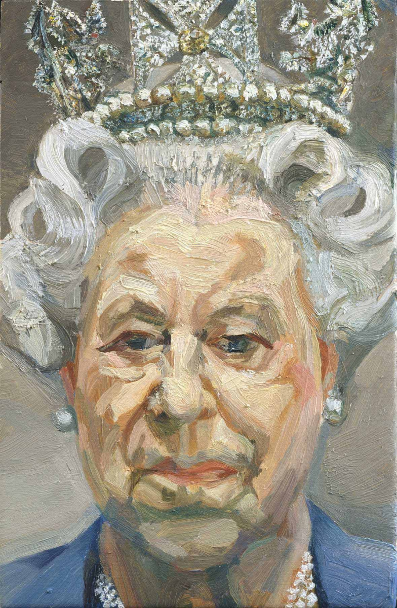 Lucien Freud. Su Majestad la reina Isabel II