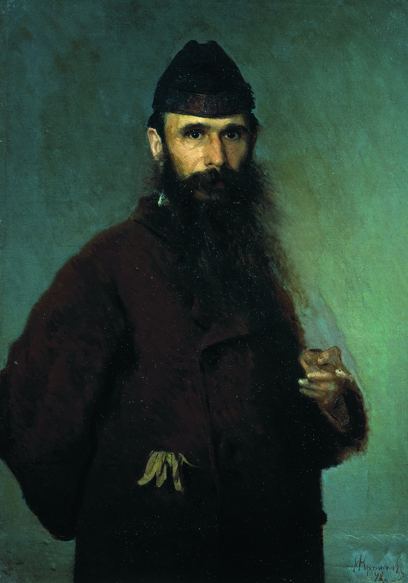 Ivan Nikolayevich Kramskoy. Portrait of the artist Alexander Dmitrievich Litovchenko
