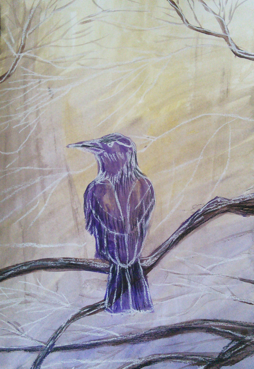 Marina Bocharova. Purple Raven