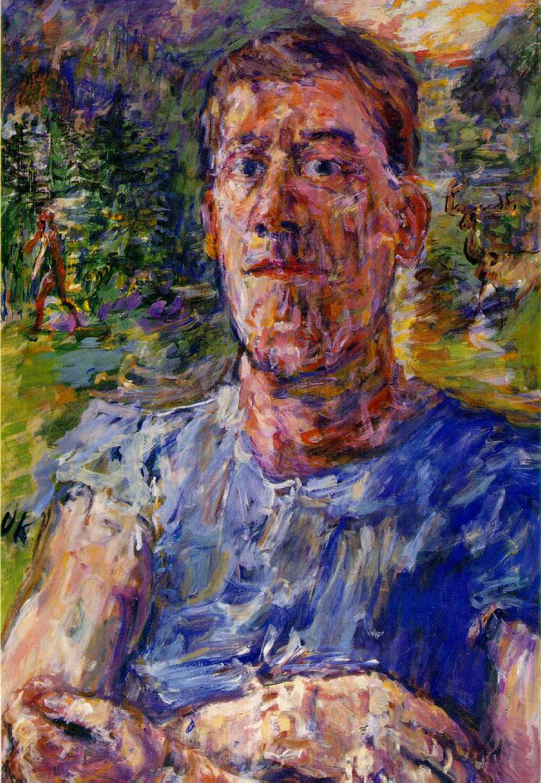 Oskar Kokoschka. Self-portrait of a Degenerate Artist