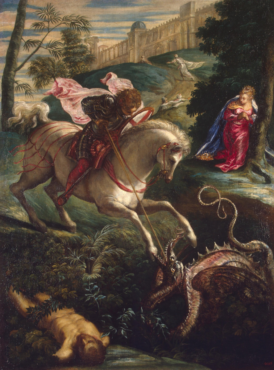 Jacopo (Robusti) Tintoretto. Saint George
