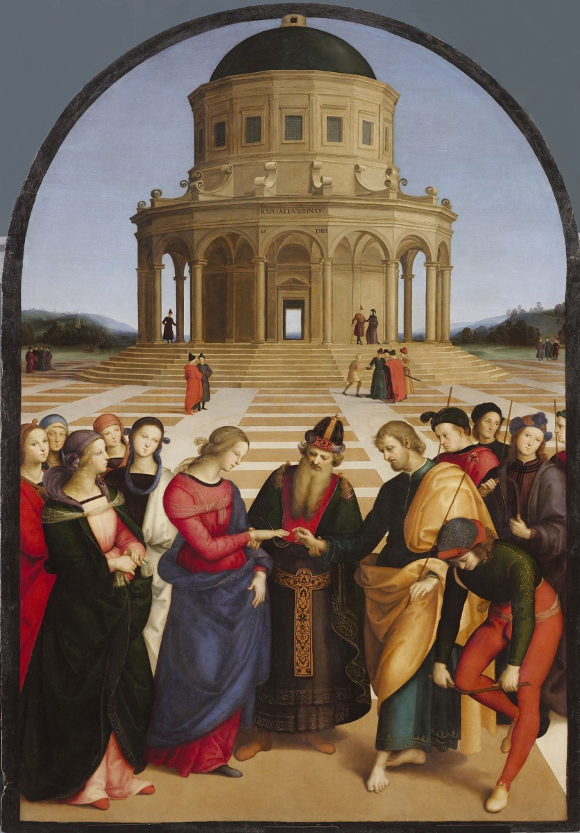 Raphael Sanzio. The Betrothal Of The Virgin