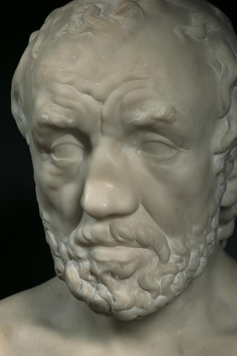 Auguste Rodin. Hombre con la nariz rota