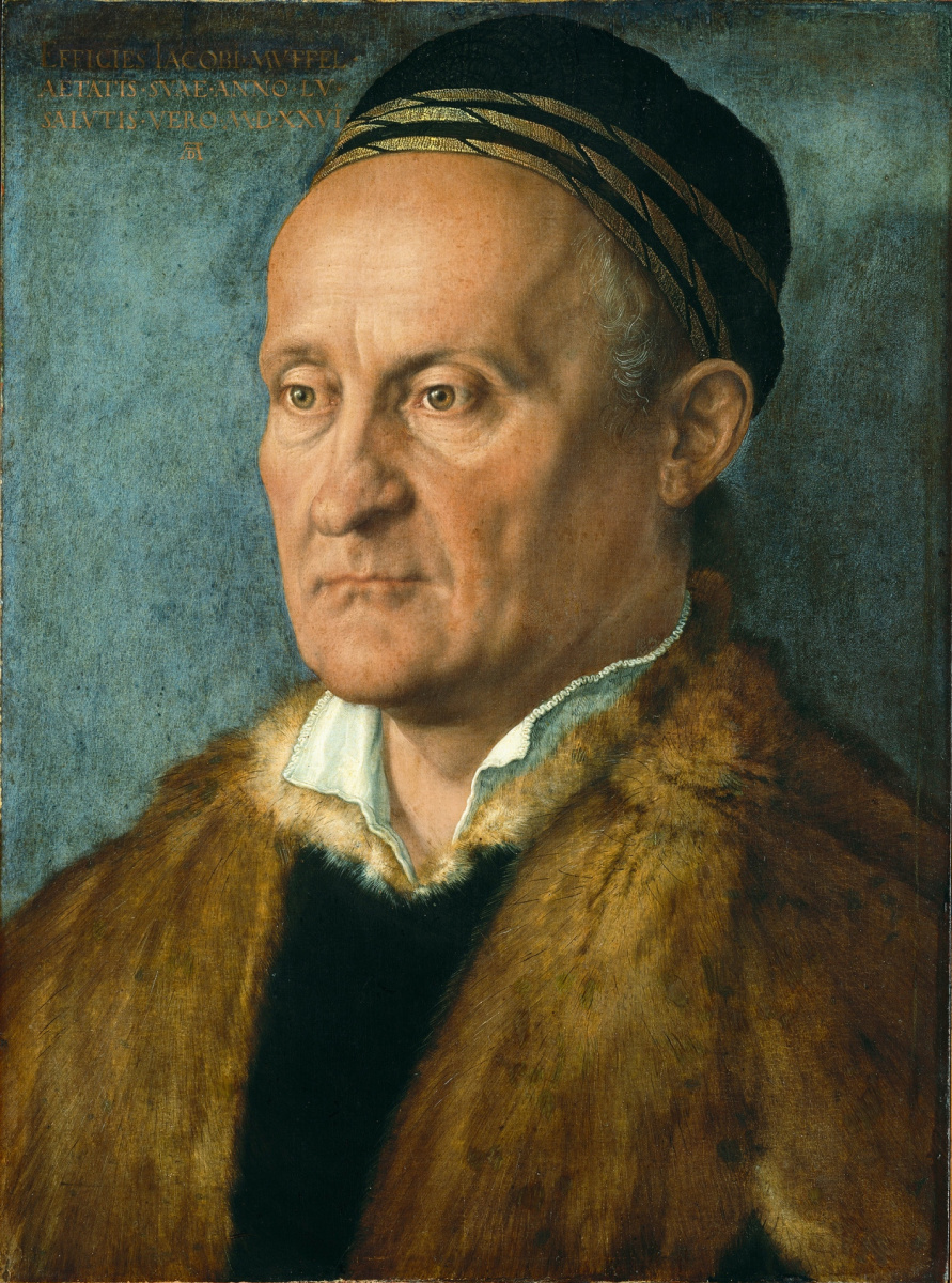 Albrecht Dürer. Portrait Of Jacob Muffel