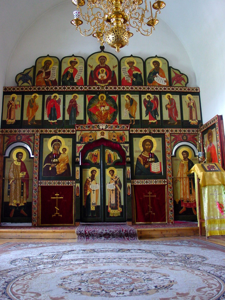 Igor Yurevich Drozhdin. The iconostasis of the chapel of Theodore Stratelates