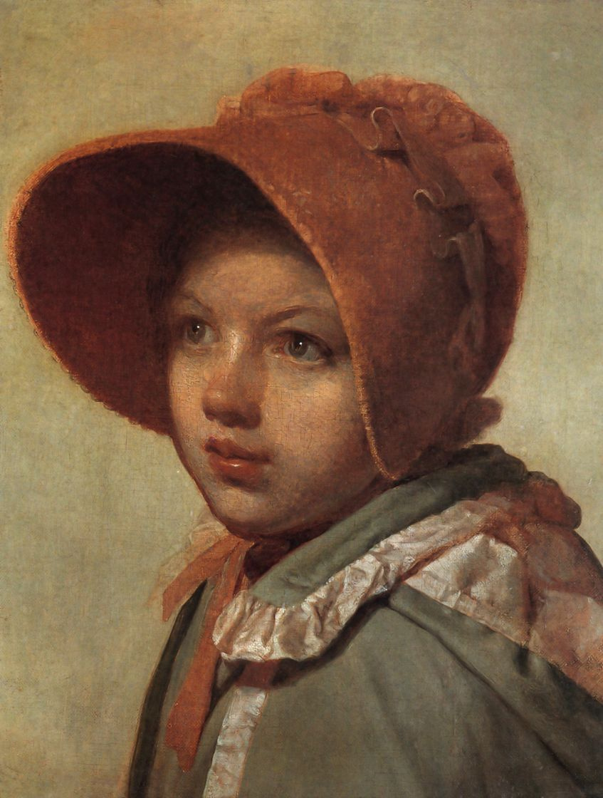 Alexey Gavrilovich Venetsianov. Portrait of A. A. Venetsianova, daughter of the artist