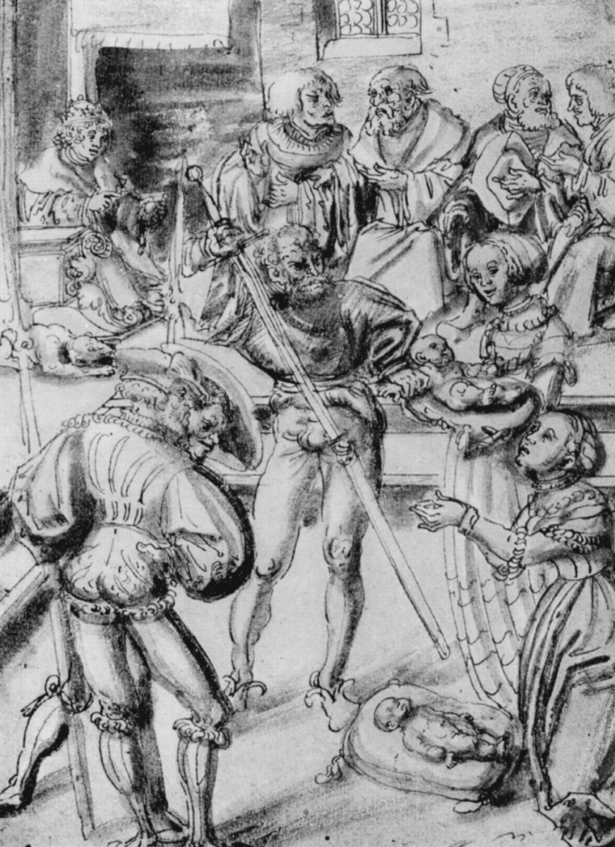 Lucas Cranach the Elder. The Judgement Of Solomon