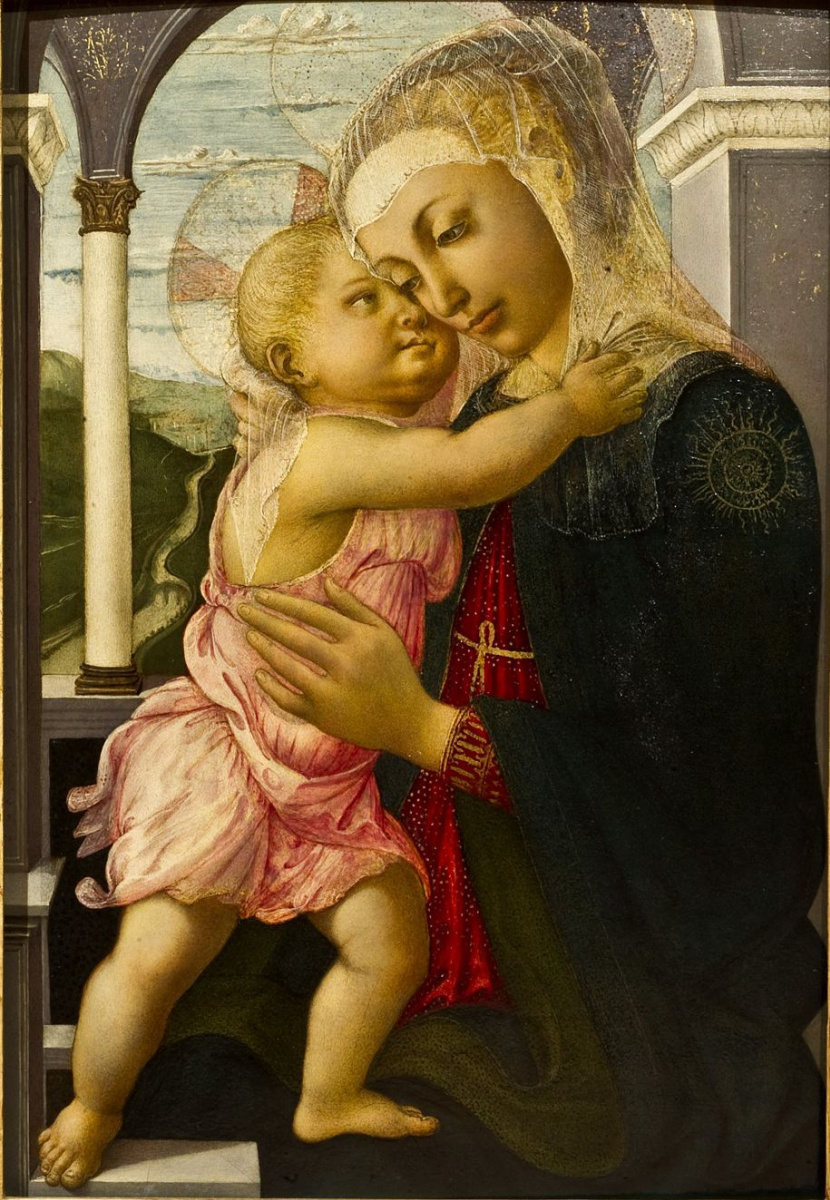 Sandro Botticelli. Мадонна делла Лоджиа