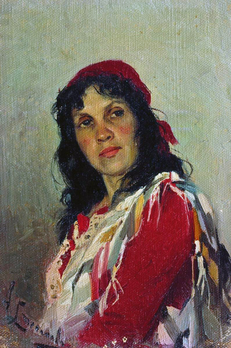 Alexey Stepanovich Stepanov. Portrait Of S. P. Kuvshinnikova
