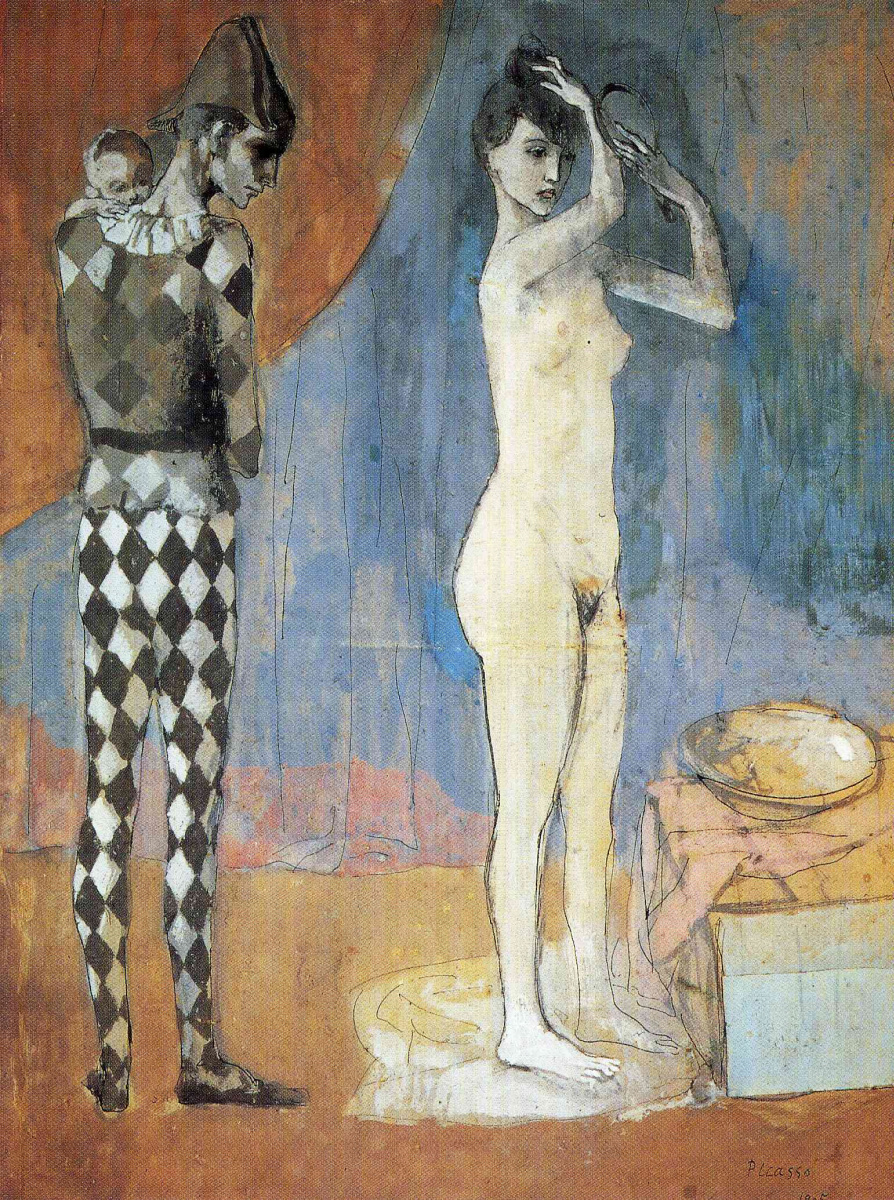 Pablo Picasso. The Family Of Harlequin