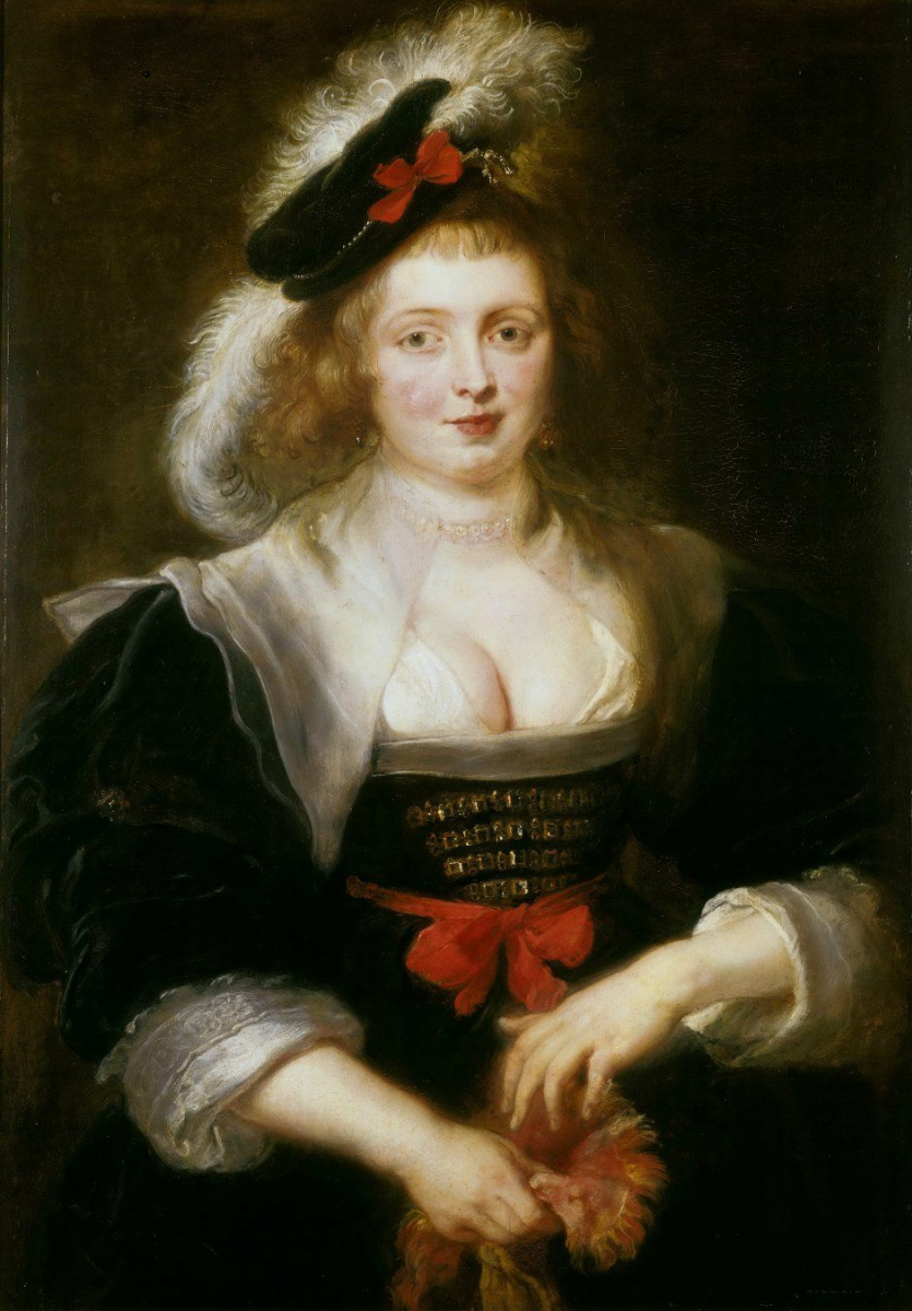 Peter Paul Rubens. Portrait of Elena Forman with gloves