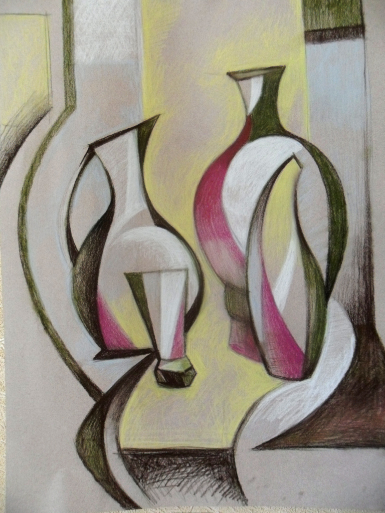 Gulnara Gafarova. Jug and vases