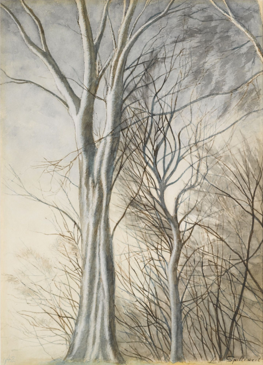 Leon Spilliaert. Belgium. Trees