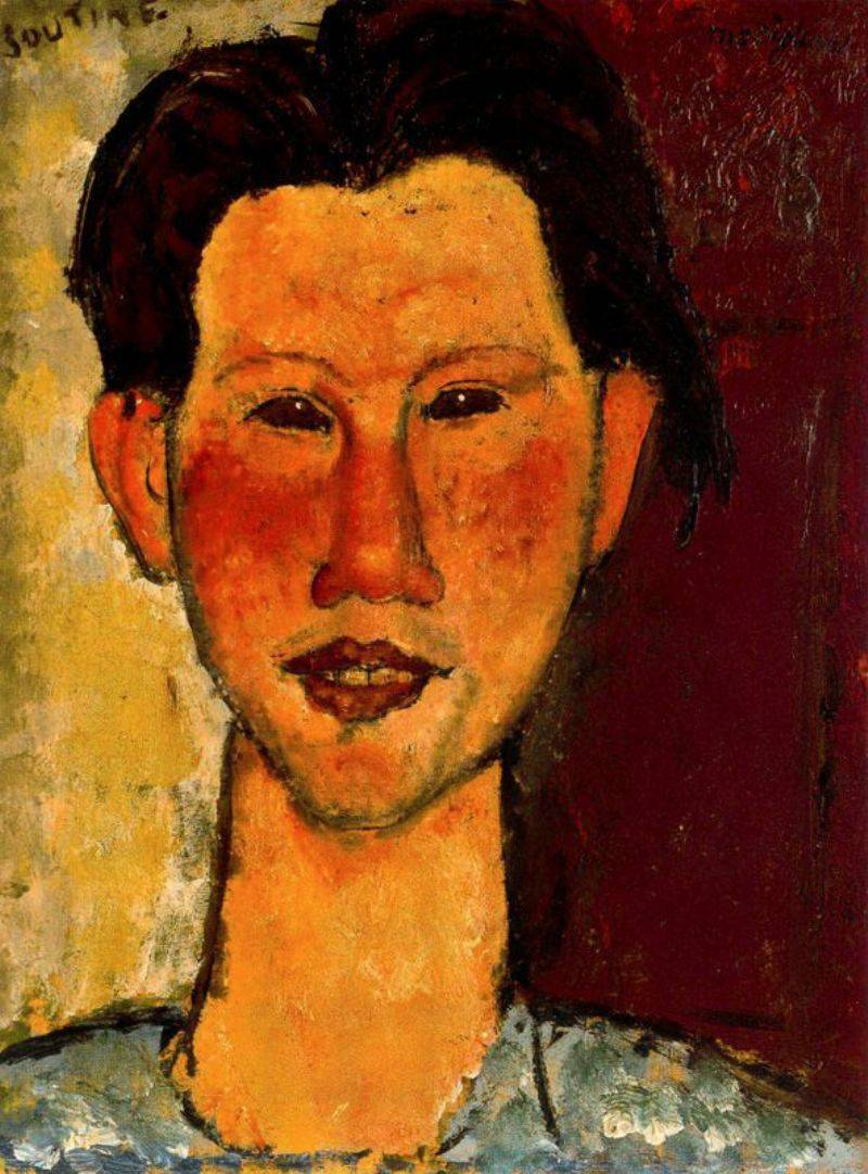 Amedeo Modigliani. Portrait Of Chaim Soutine