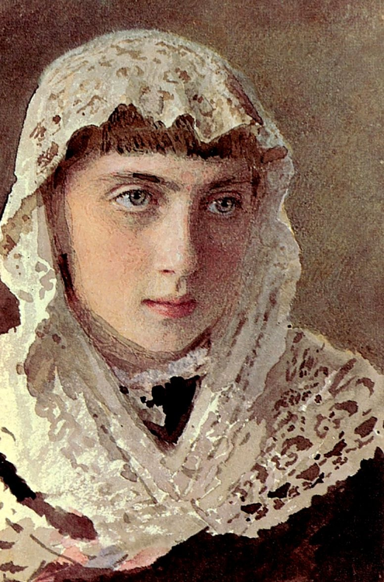 Ivan Nikolayevich Kramskoy. Portrait Of Sophia Ivanovna Kramskoy