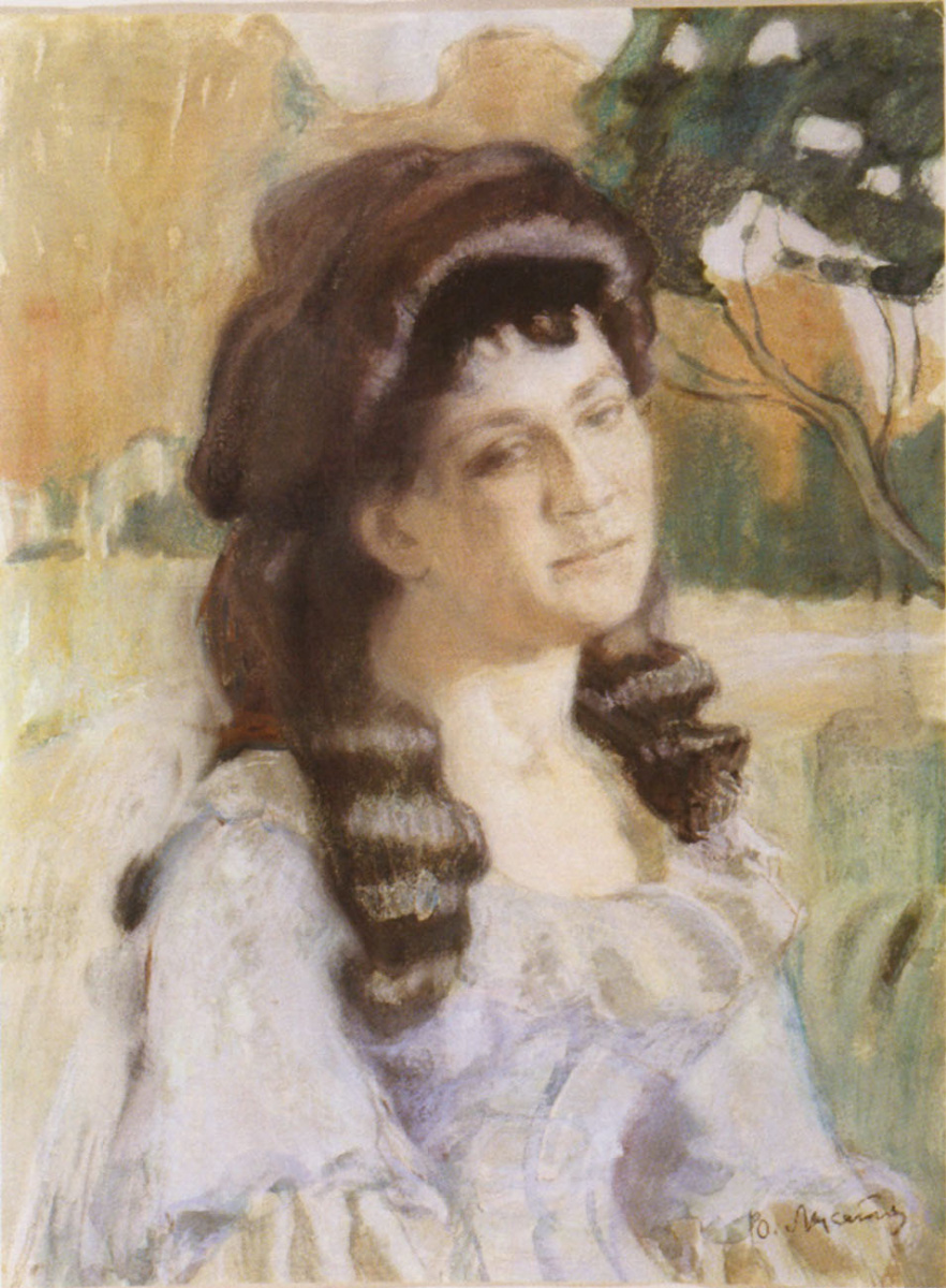 Victor Elpidiforovich Borisov-Musatov. Portrait of a Lady