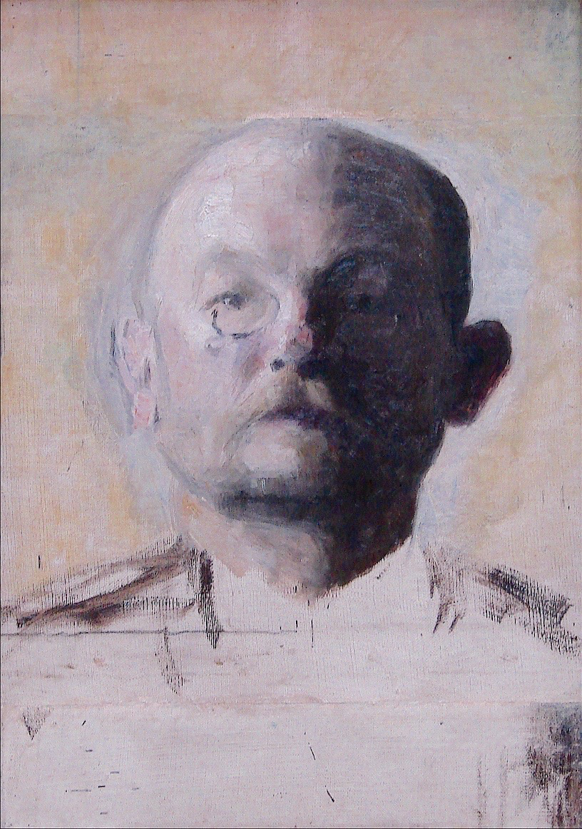 Вильгельм Хаммерсхёй. Портрет художника Кристиана Захртманна