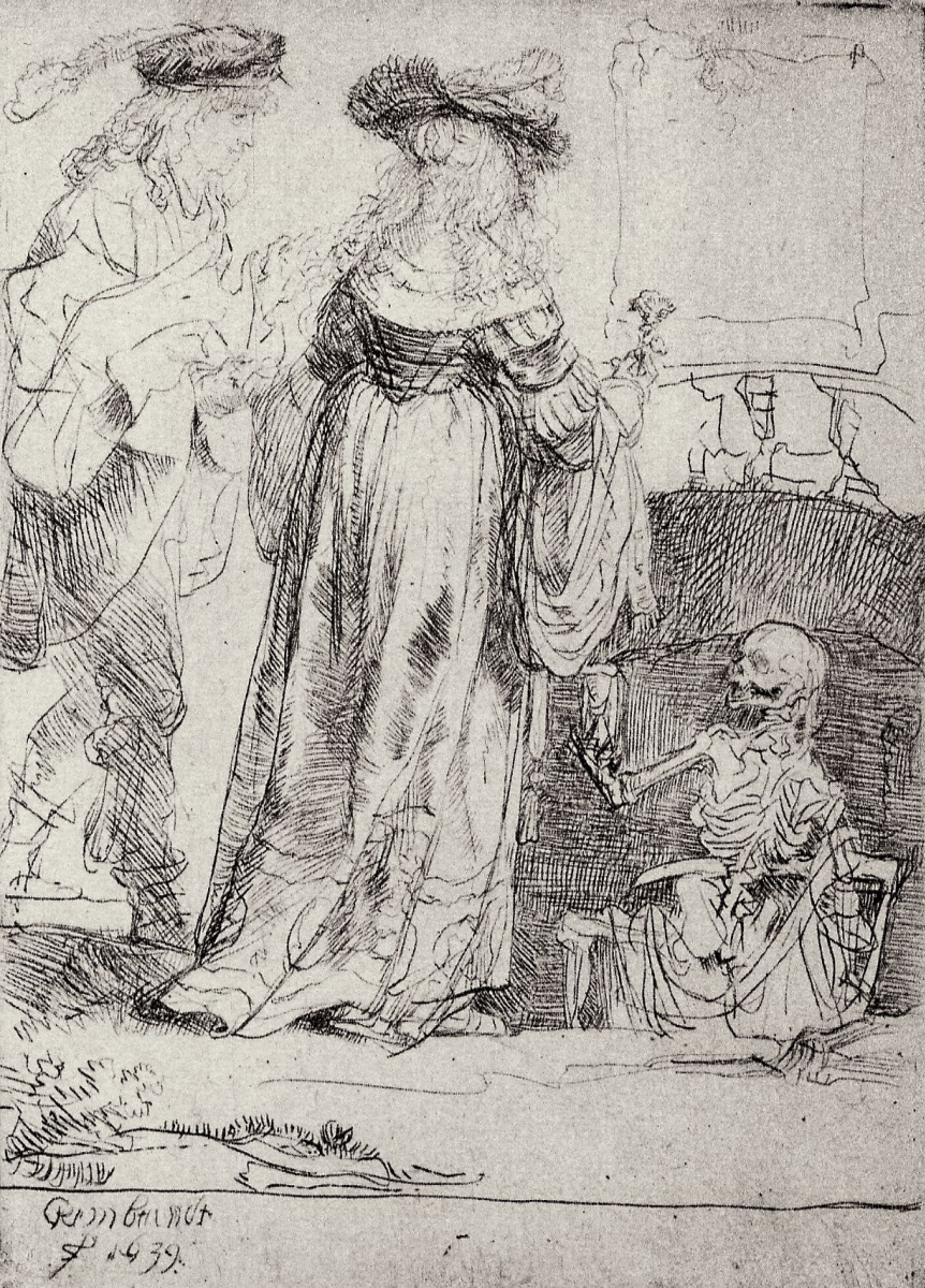 Rembrandt Harmenszoon van Rijn. Love and Death