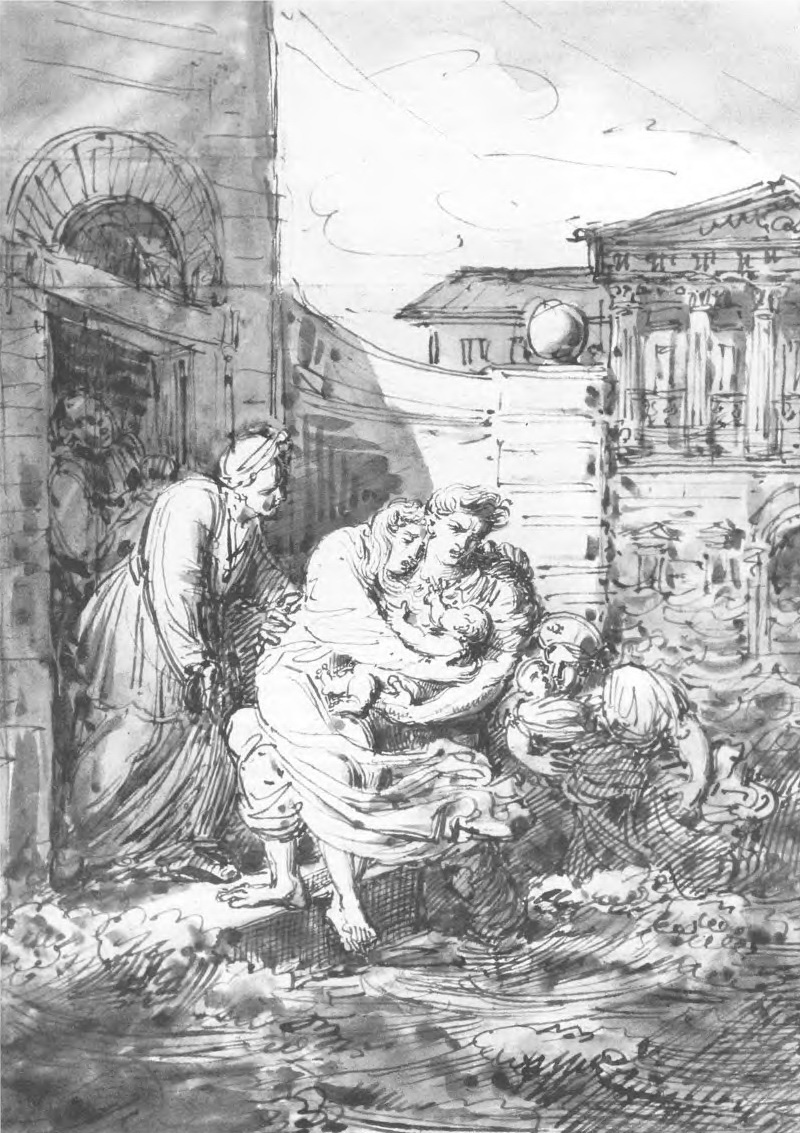 Орест Адамович Кипренский. Наводнение в Петербурге 7 ноября 1824 года