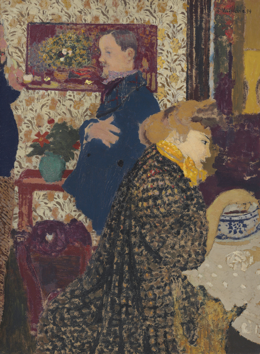 Jean Edouard Vuillard. Misia Nathanson and Felix Vallotton in Vilnius