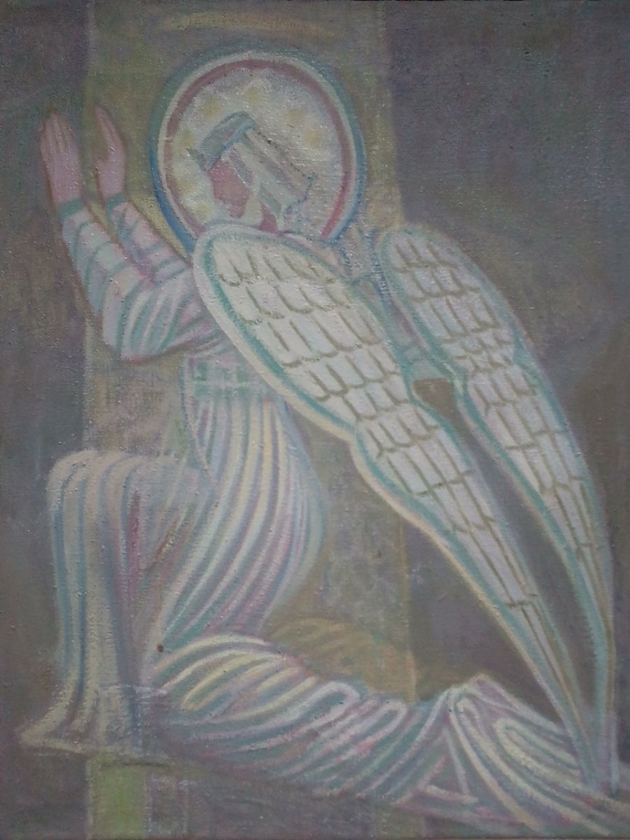 Вячеслав Коренев. The kneeling angel