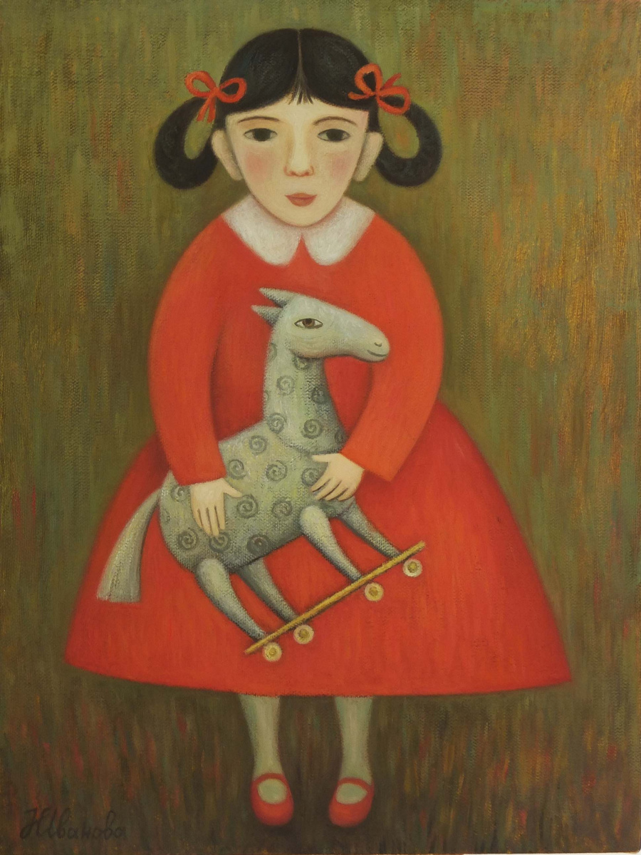 Natalia Alexandrovna Ivanova. My horse