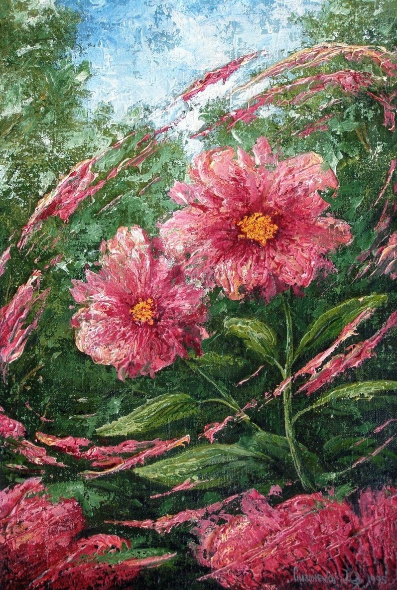 Yuri Vladimirovich Sizonenko. Forest flowers.