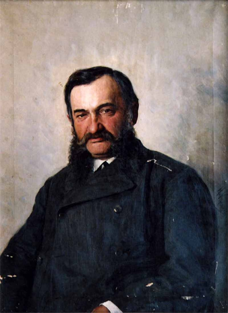 Nikolay Dmitrievich Kuznetsov. Male portrait