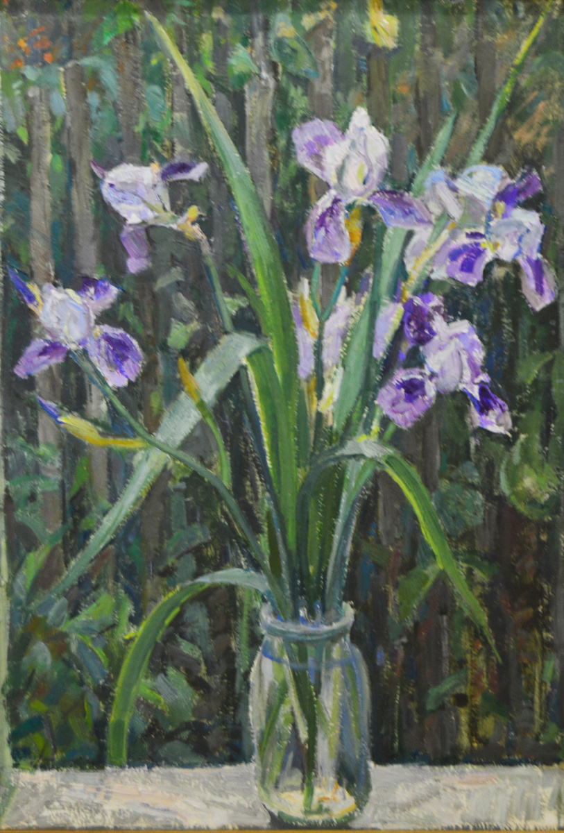 Ekaterina Vasilyevna Syromyatnikova. Irises