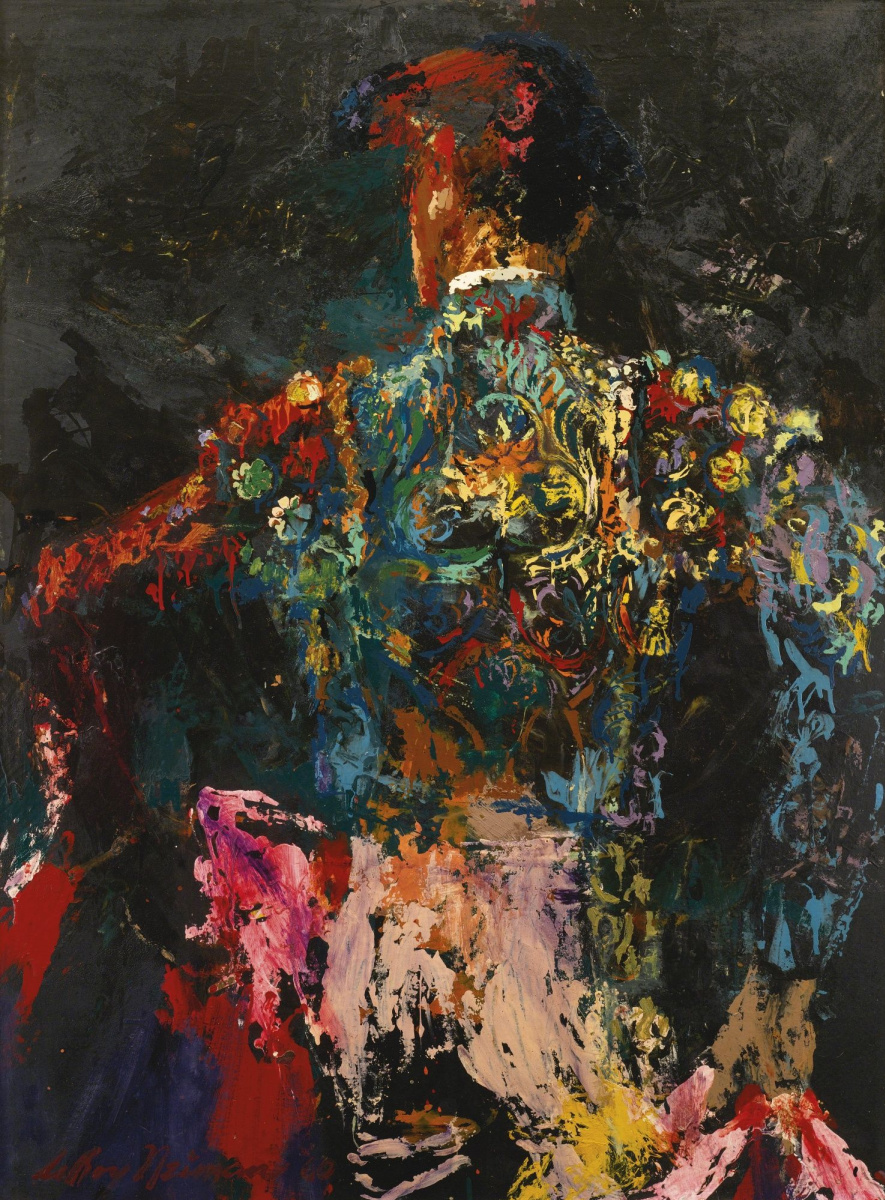 LeRoy Neiman. Traje