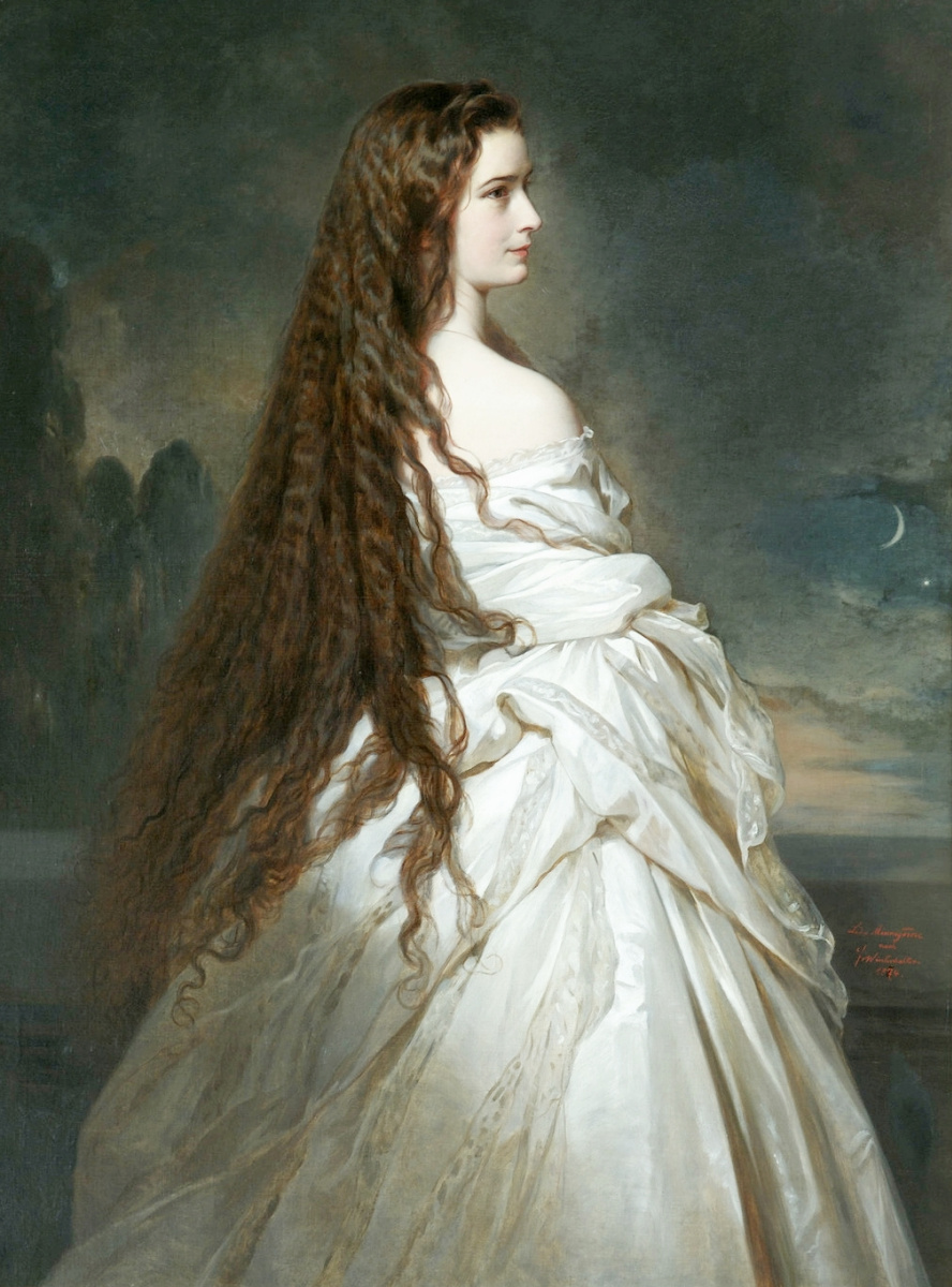 Franz Xaver Winterhalter. Empress Elizabeth of Austria