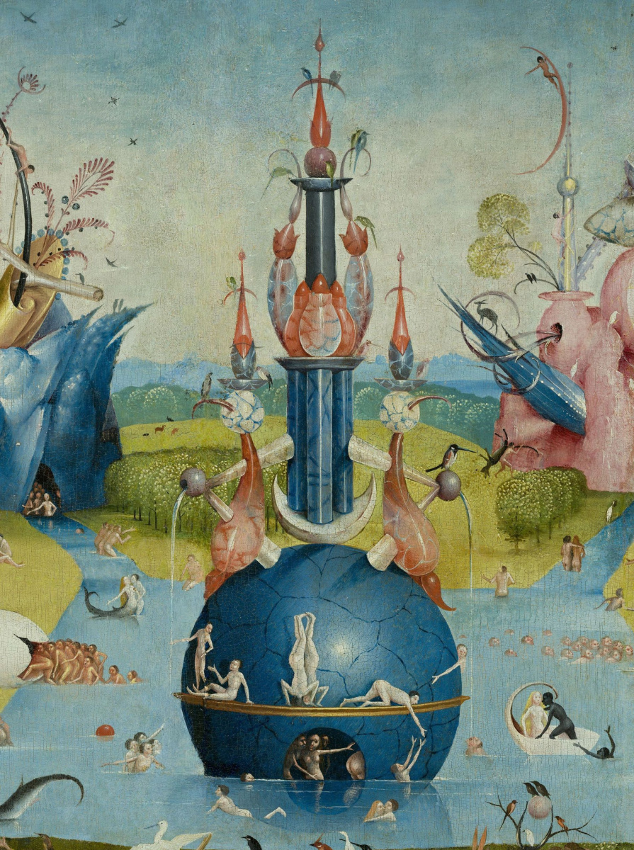 Hieronymus Bosch. Giardino dei piaceri terreni. La parte centrale frammento