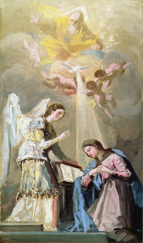 Francisco Goya. The Annunciation