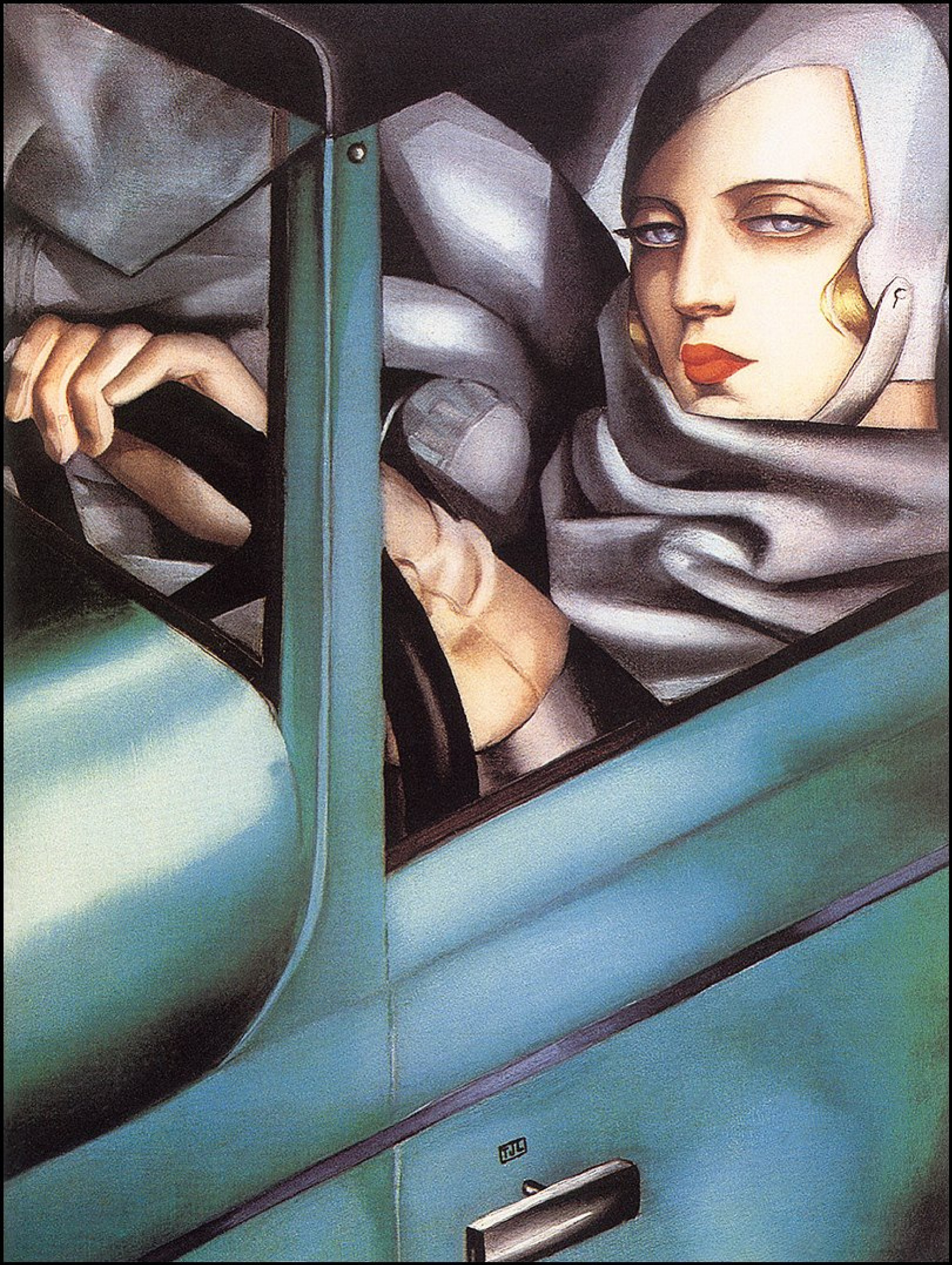 Self-portrait in green Bugatti, 1929, 27×35 cm by Tamara Lempicka: History,  Analysis & Facts | Arthive