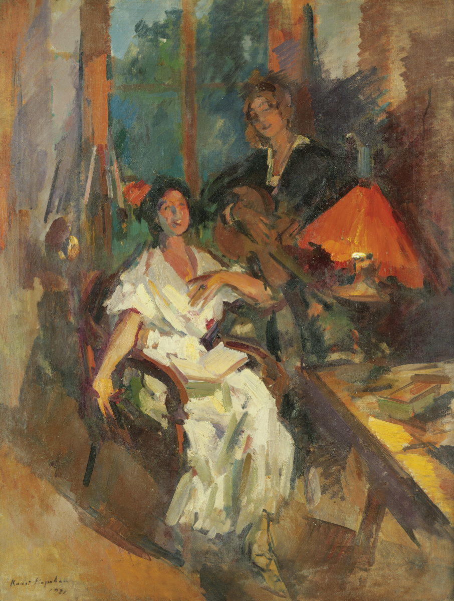 Konstantin Korovin. Evening duet