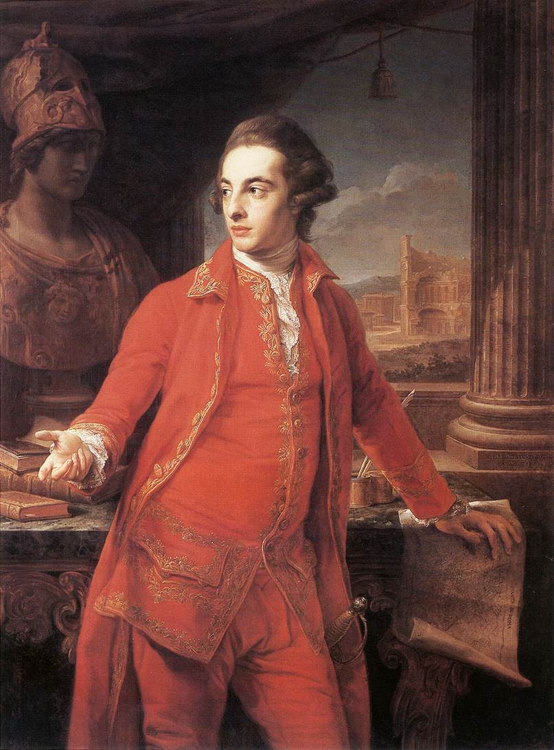 Pompeo Girolamo Batoni. Portrait of sir Gregory page-Turner