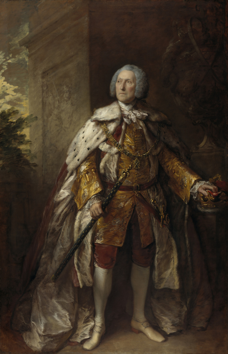 Thomas Gainsborough. Portrait of John Campbell, 4th Duke of Argyll